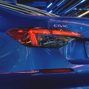 2022 Honda Civic Aegean Blue Metallic